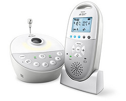 Philips AVENT 音频监视器 scd585/26 DECT 婴儿电话黑色婴儿电话
