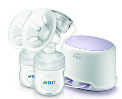 PHILIPS 飞利浦 AVENT SCF334/12 2015新款双边电动吸奶器套装