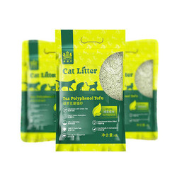耐威克 绿茶香型 豆腐猫砂 6L *7件