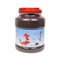 聚宝源 锦鲤金鱼鱼粮 4mm颗粒 1500g