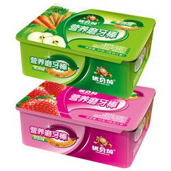 优贝加 草莓味果蔬味婴儿磨牙饼干2盒装