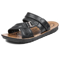 羊骑士 SA-072 男士透气休闲凉拖鞋