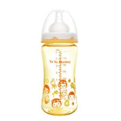 YoYoMonkey 优优马骝  宽口径PPSU奶瓶 180ml/240ml