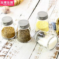 ROBOROBO 乐博乐博 日式玻璃调味罐 150ML四件套