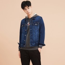 Meters bonwe 美特斯邦威 男士牛仔夹克