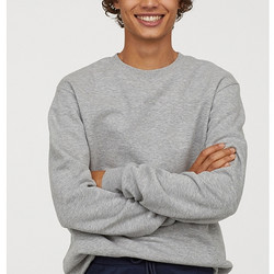 H＆M DIVIDED HM0685813 男装无帽卫衣