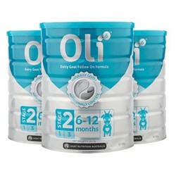 Oli6 颖睿婴幼儿羊奶粉2段 800g *3罐