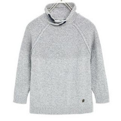 ZARA 男童围裹领针织衫