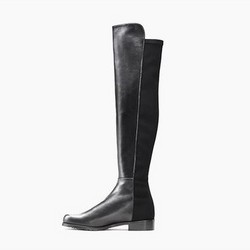STUART WEITZMAN 斯图尔特·韦茨曼 HALF N HALF系列 5050系列 女士低跟过膝长靴