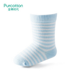 PurCotton 全棉时代 幼儿平纹袜 1双装