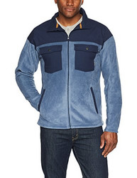 Columbia 男式瀑布 EXPLORER 全拉链羊毛外套