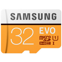 三星（SAMSUNG）32GB TF（MicroSD）存储卡 U1 C10 EVO升级版 传输速度95MB/s 防水防磁，耐受高低温