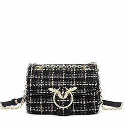 doodoo 包包女 新款呢子单肩包 bag 时尚百搭斜挎包