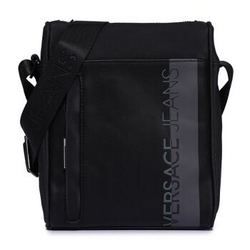 VERSACE JEANS 范思哲 奢侈品 男士黑色织物配PVC肩背斜挎休闲包 *2件