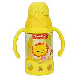 Fisher- Price 费雪 儿童吸管学饮杯 黄色 400ml *2件