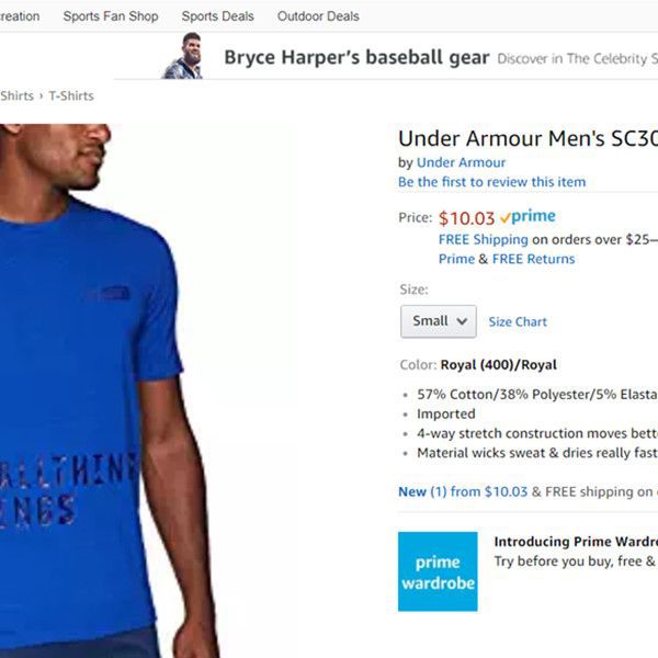 UNDER ARMOUR 安德玛 SC30 Icdat 男款T恤