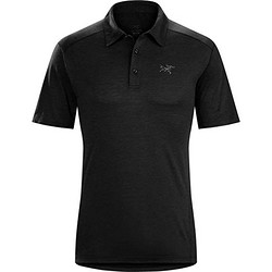 ARC’TERYX 始祖鸟 男款羊毛短袖POLO衫 Pelion Polo 舒适 透气 耐久 17129