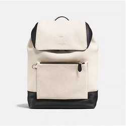 COACH 蔻驰 manhattan backpack in colorblock 男士双肩背包