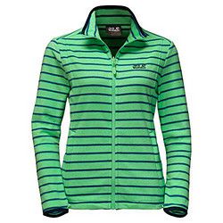Jack Wolfskin 狼爪 Kiruna 女士长袖条纹夹克