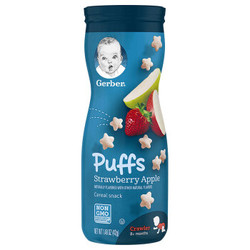 Gerber 嘉宝 草莓味星星米饼 42g *11件