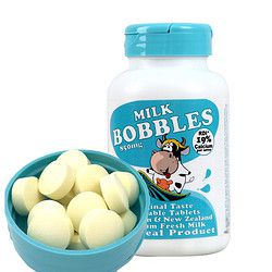 Milk Bobbles 博贝斯 高钙牛奶咀嚼奶片 原味 180粒/瓶