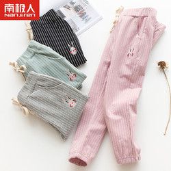 Nan ji ren/南极人男女童秋新款纯棉运动裤
