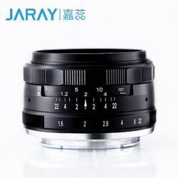 JARAY 嘉蕊 35MM F1.6 定焦镜头（索尼E卡口）