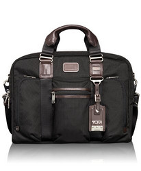 TUMI 塔米 Alpha Bravo McNair Slim Brief 商务电脑包 Hickory色