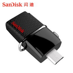 闪迪u盘32g高速USB3.0安卓手机电脑两用创意OTG小优盘