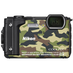 Nikon 尼康 COOLPIX W300s 三防数码相机 迷彩色
