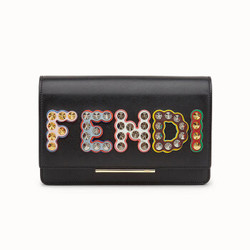 FENDI 芬迪 8M0346 A13K F0XBW 女士翻盖手拿包