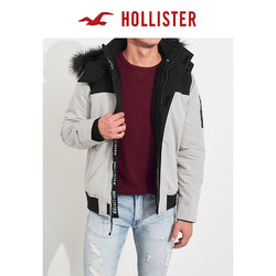 HOLLISTER 仿羊羔绒夹克外套