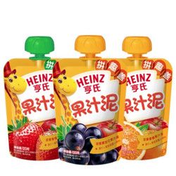 Heinz 亨氏 积木盖果汁泥 120g*15
