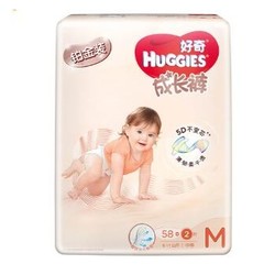 HUGGIES 好奇 铂金装 婴儿成长裤 M60片 *7件