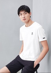 HLA 海澜之家 男士刺绣T恤