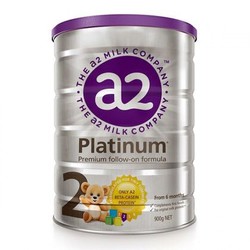 a2 新西兰 Platinum白金版婴幼儿奶粉2段900g
