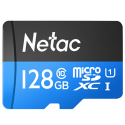 Netac 朗科 128G Class10 TF储存卡