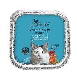 lorde猫罐头 100g*6罐 海洋鱼味 *2件