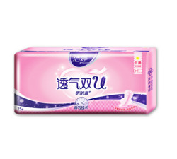 洁婷 卫生巾 透气双U棉柔日用 240mm*25片 *2件