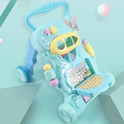 育儿宝 婴儿学步车手推车