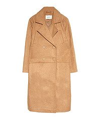 stradivarius 05834633450 女士中长款毛呢大衣