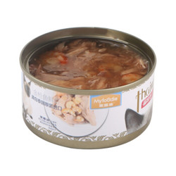 麦富迪 猫湿粮泰国进口罐头浓汁型金枪鱼+鲜虾80g *20件