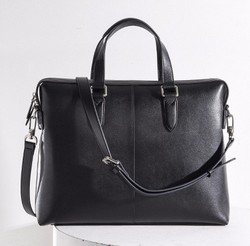 网易严选 男士牛皮公文包