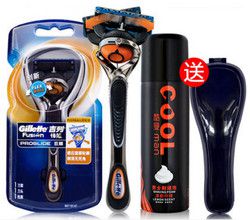 Gillette 吉列 Fusion Proglide 锋隐致顺 FlexBall 手动剃须刀 含1刀架1刀头+剃须泡+收纳盒