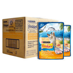 Friskies 喜跃 猫零食 吞拿鱼及鲭鱼 80g*24包
