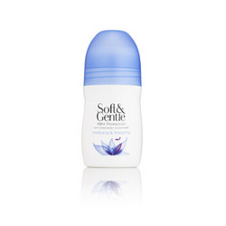 Soft & Gentle 美女樱睡莲止汗香体滚珠 50ml *3件