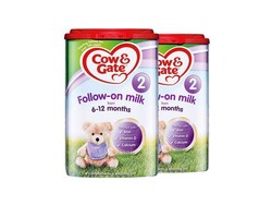 Cow&Gate 英国牛栏 婴幼儿奶粉 2段 6-12个月 两罐装