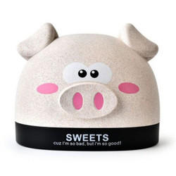 莱朗 可爱小猪抽纸盒 纸巾盒