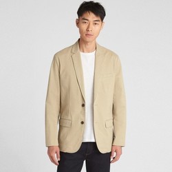 Gap男装 休闲弹力两粒扣西装外套 356216