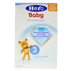 荷兰 天赋力 Herobaby 婴儿配方奶粉 3段 10月以上 800g
